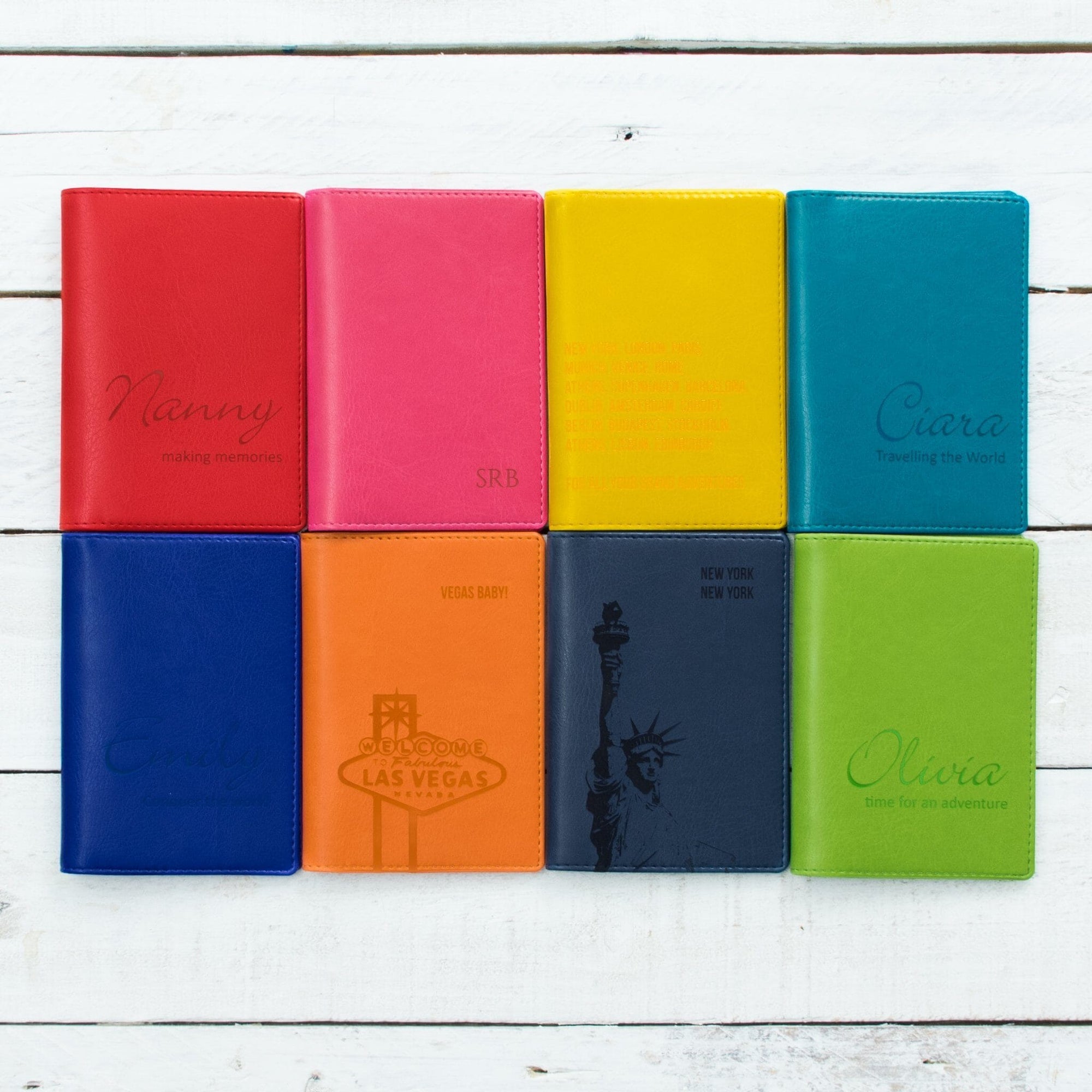 Passport wallet colour options