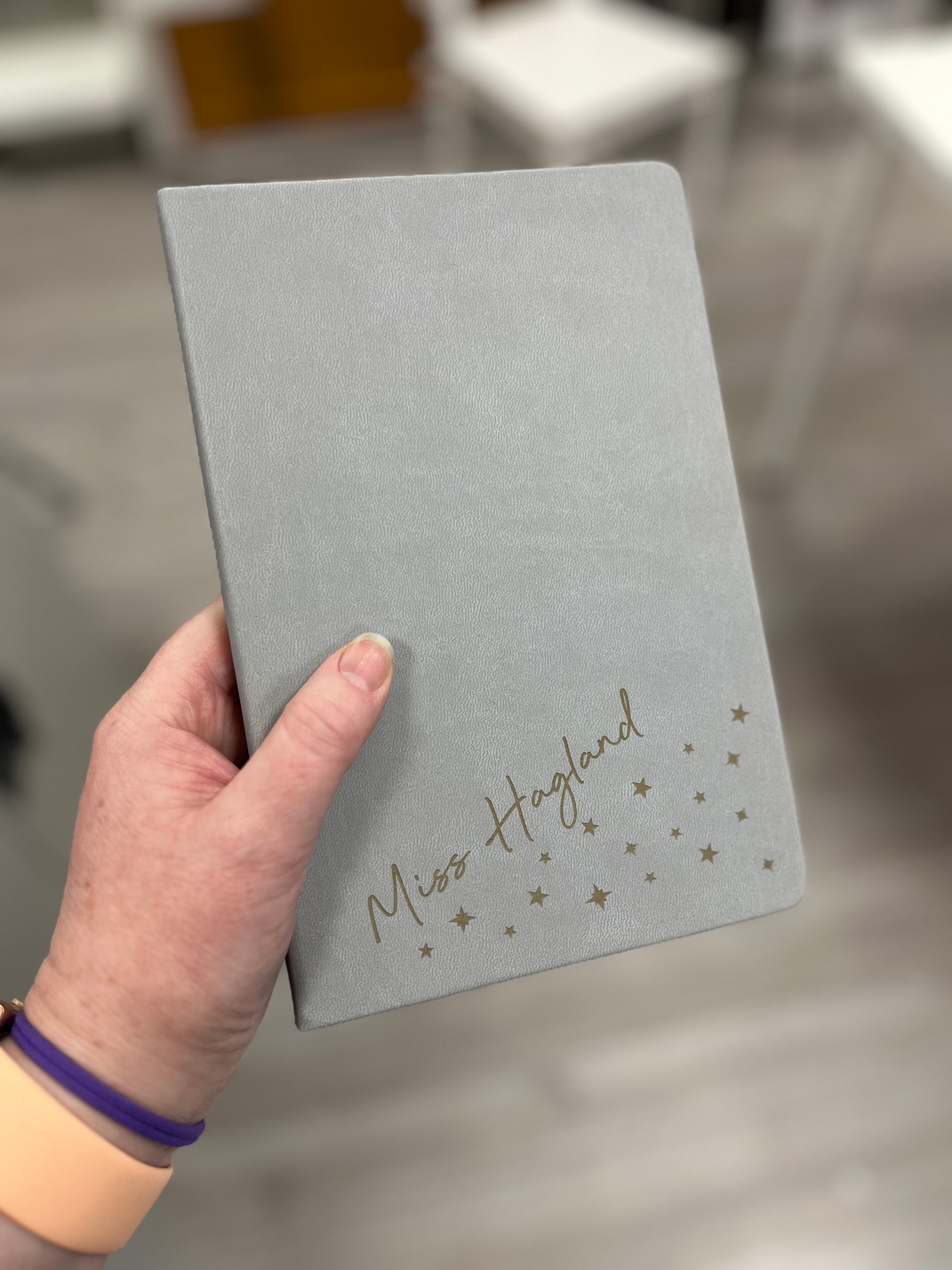 Notebook - Personalised Clearance Notebook  - Miss Hagland