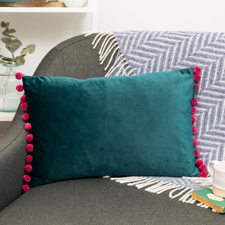 Favourite Place Velvet Cushion-Betsy Benn