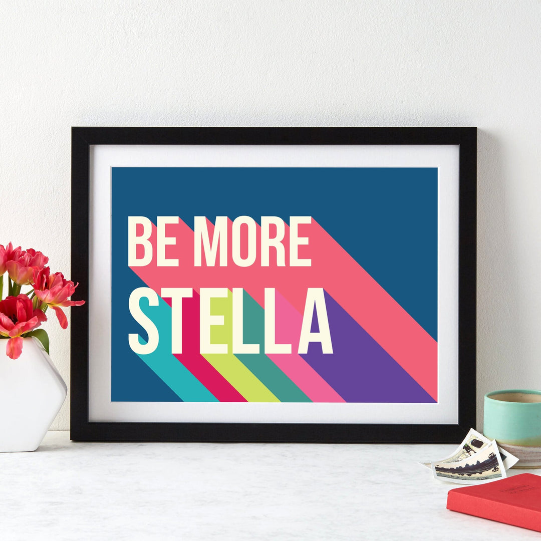 Personalised Be More You Giclee Print-Betsy Benn