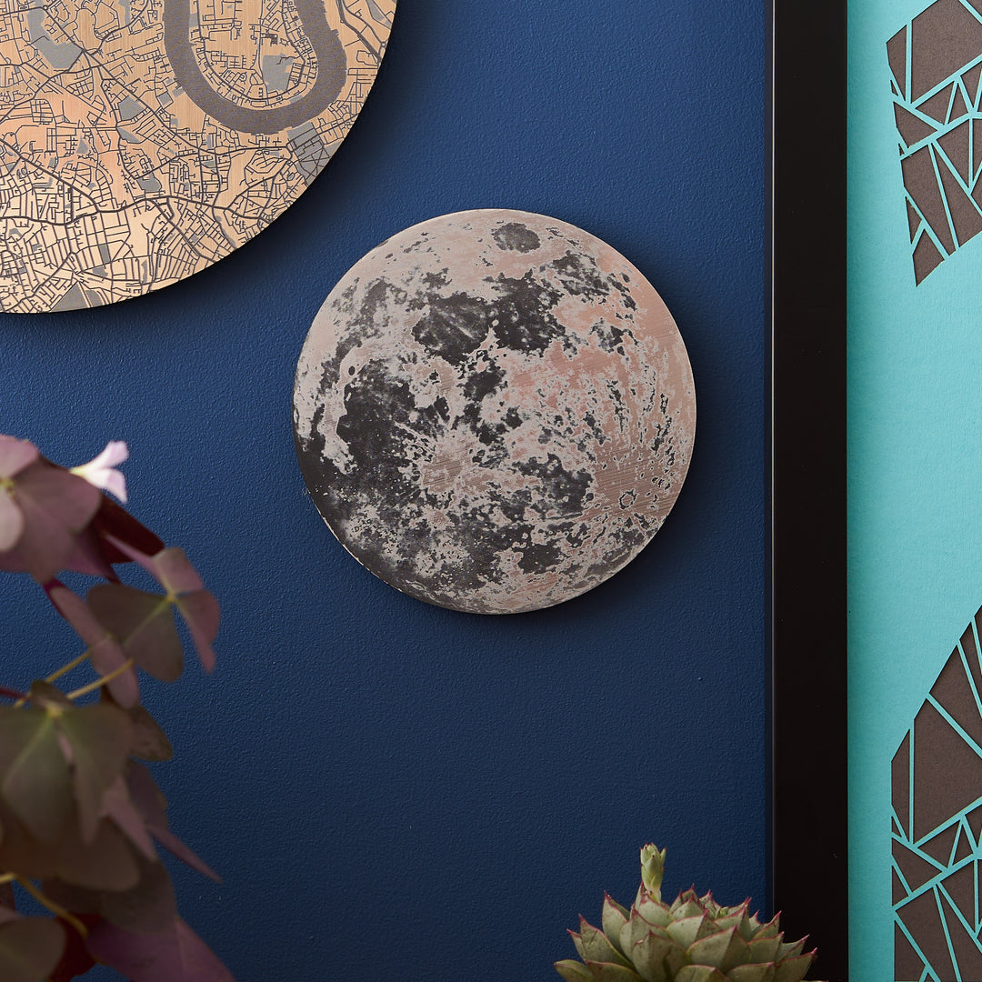 Mini Moon Personalised Wall Plaque