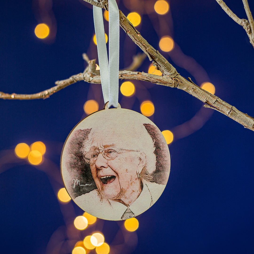 Photo Memorial Christmas Decoration