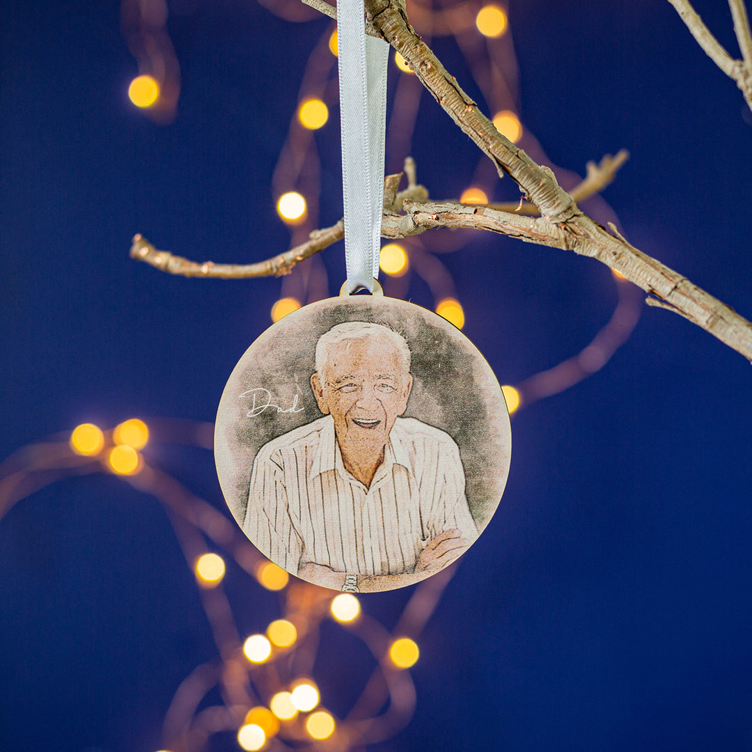 Photo Memorial Christmas Decoration