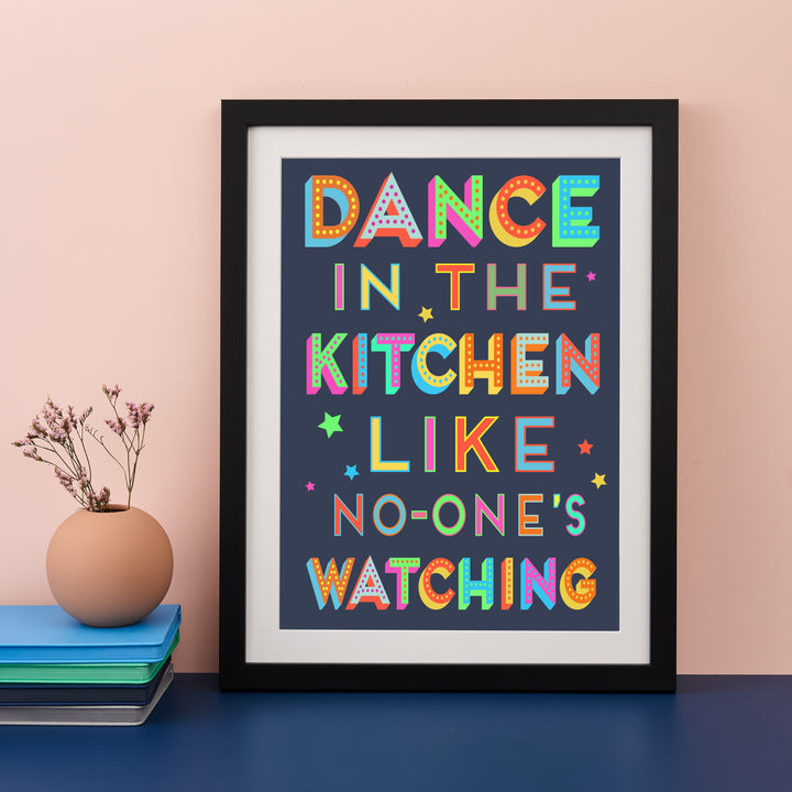 Dance In The Kitchen print