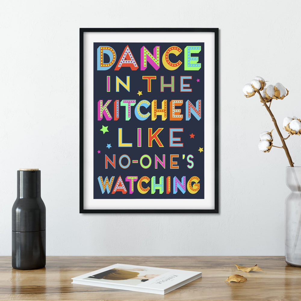Dance In The Kitchen print  Print - Betsy Benn