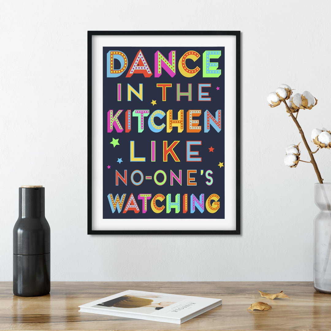 Dance In The Kitchen print  Print - Betsy Benn