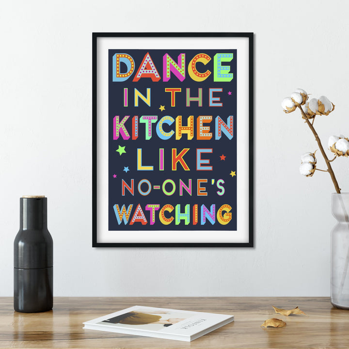 Dance In The Kitchen print  Print - Betsy Benn