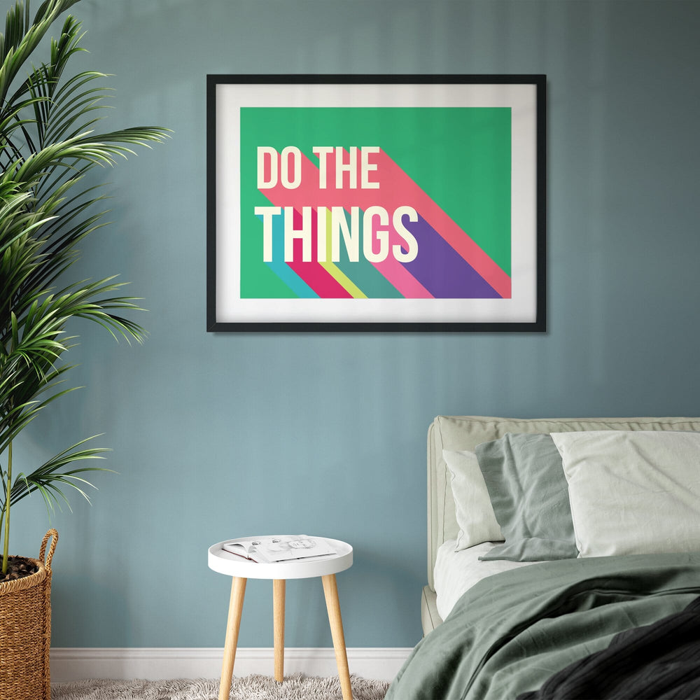 Do The Things Colourful Giclee Print-Betsy Benn