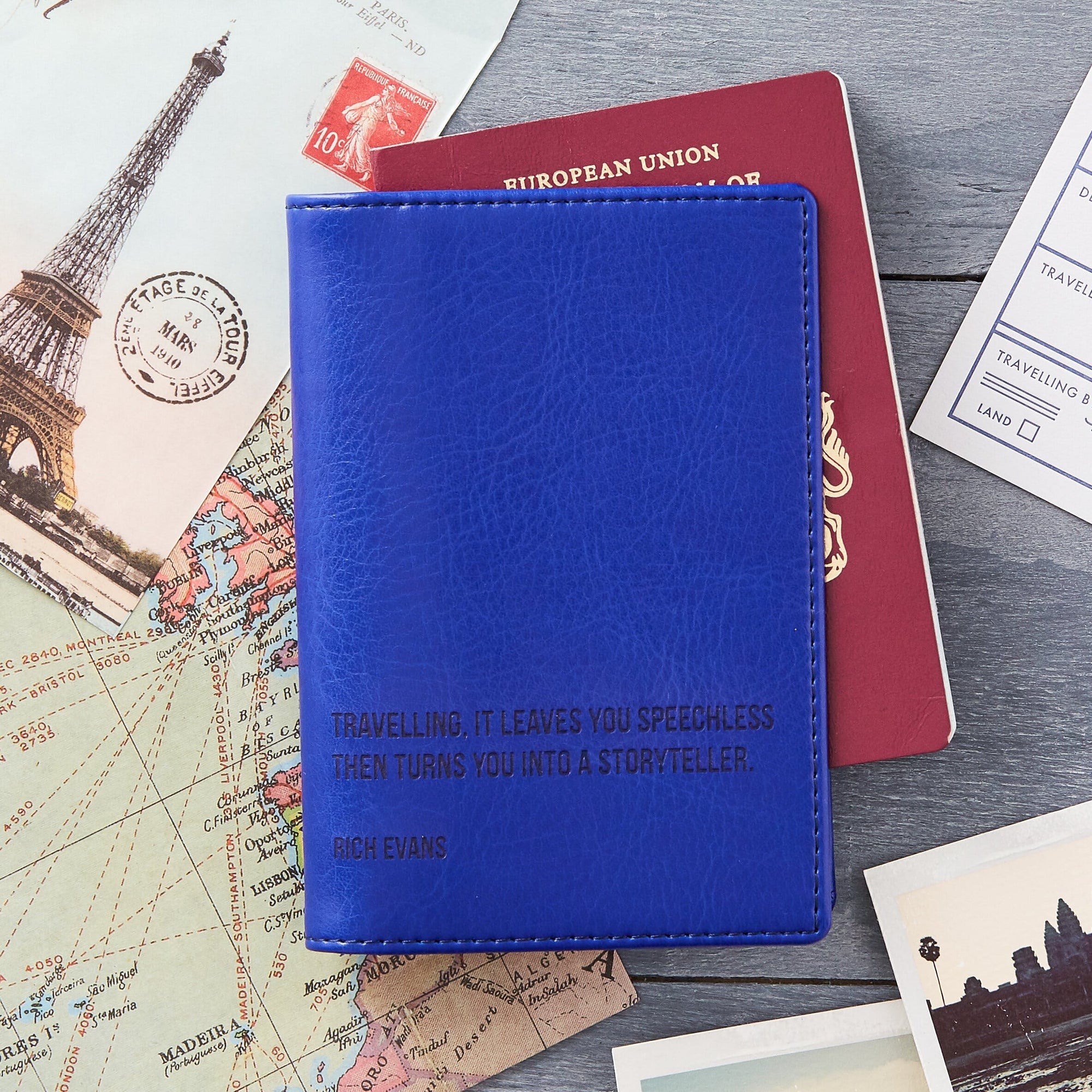 Personalised Travel Quote Passport Cover-Gift-Betsy Benn