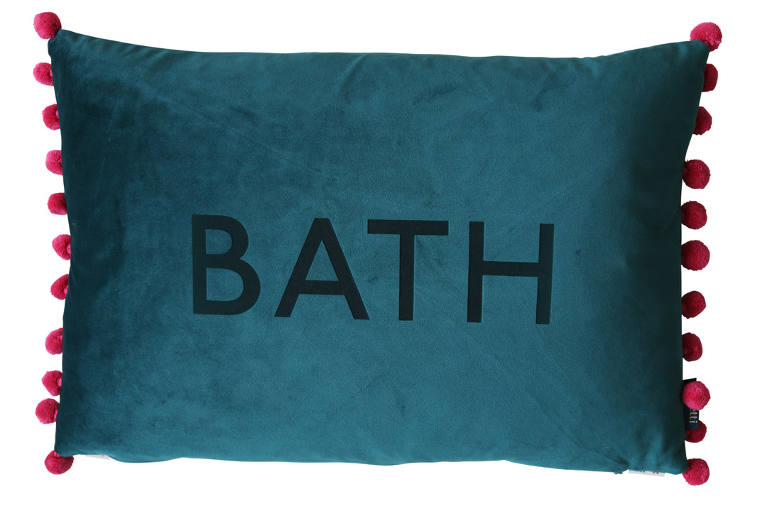 Favourite Place Personalised Velvet Cushion