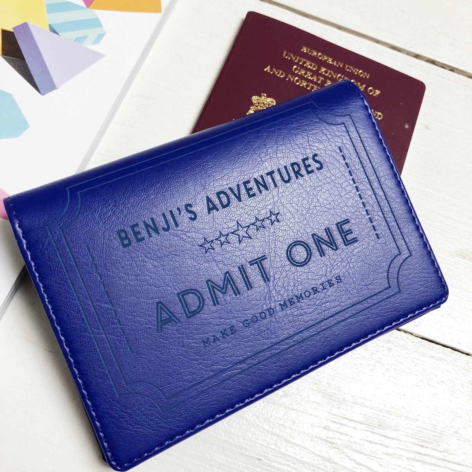 Passport - Personalised Clearance Passport Cover - Benji-Gift-Betsy Benn