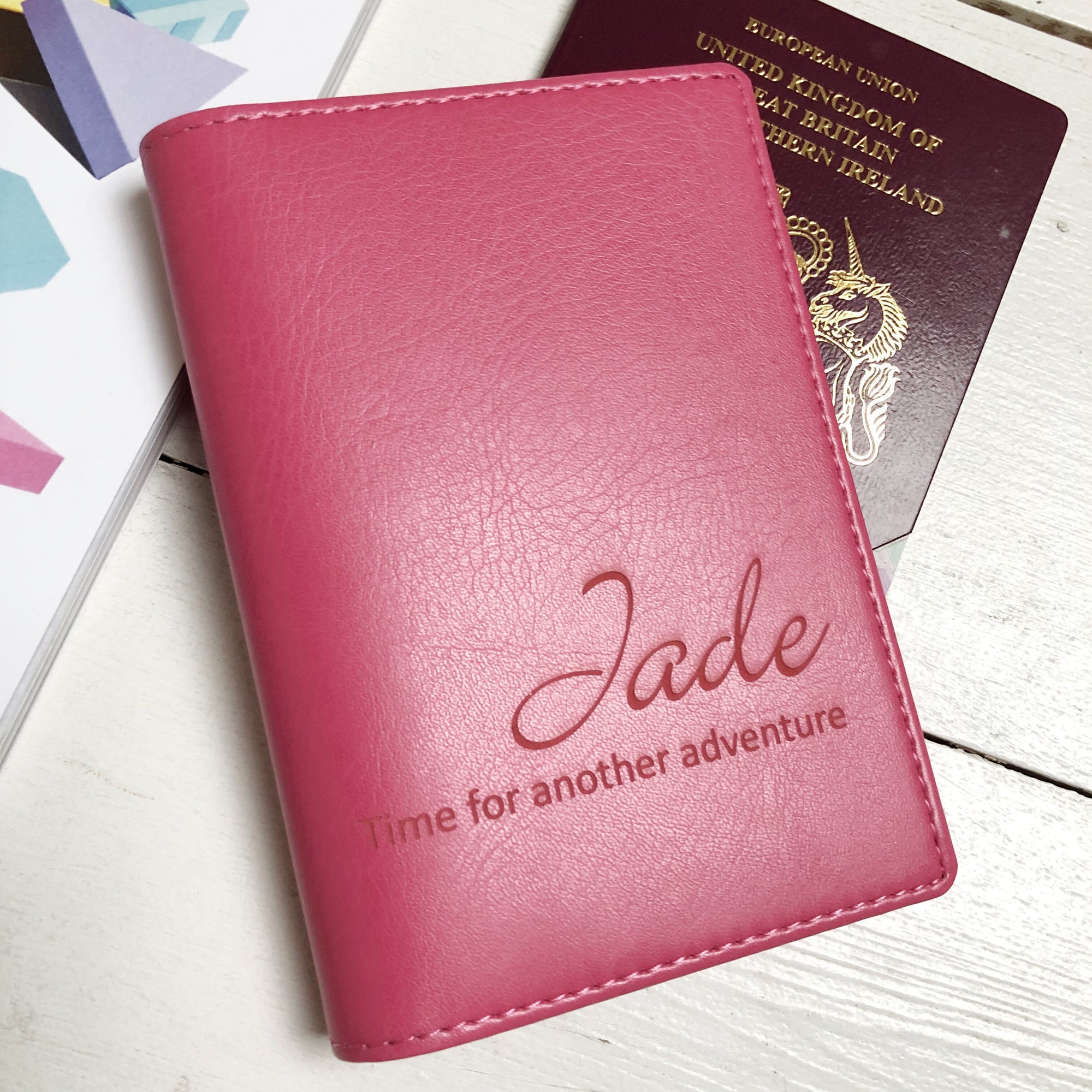 Passport - Personalised Clearance Passport Cover - Jade-Gift-Betsy Benn