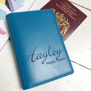 Passport - Personalised Clearance Passport Cover - Hayley-Gift-Betsy Benn