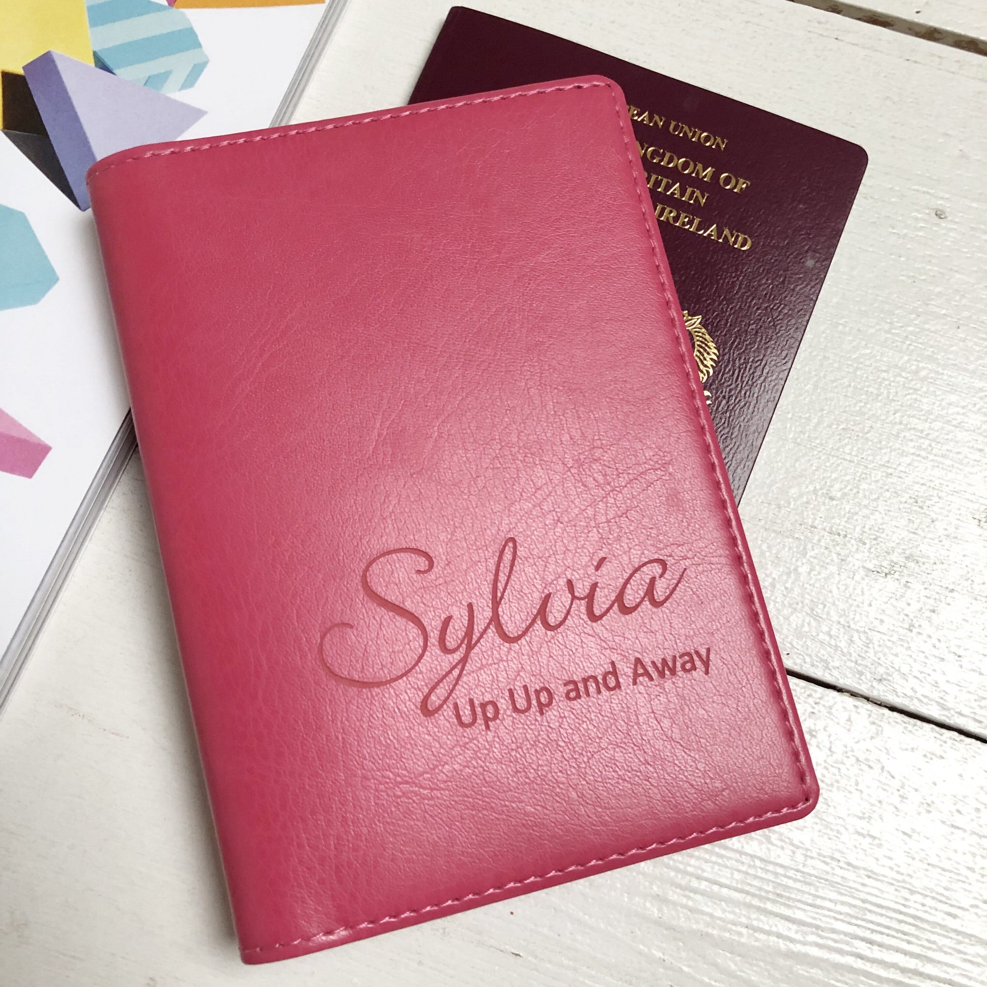 Passport - Personalised Clearance Passport Cover - Sylvia-Gift-Betsy Benn