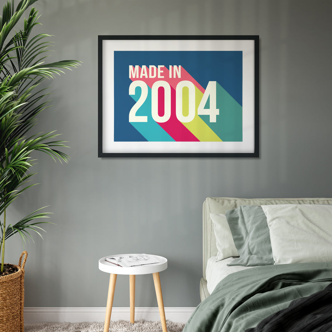 Personalised 18th Birthday Year Print