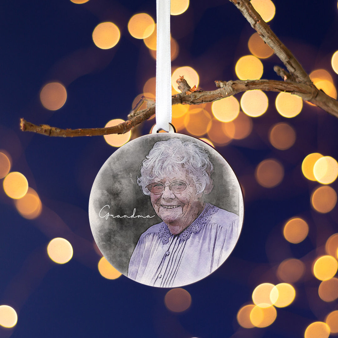 Photo Memorial Christmas Decoration