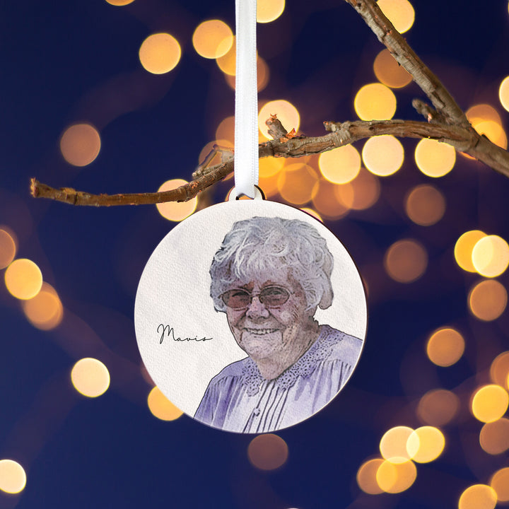 Photo Memorial Christmas Decoration