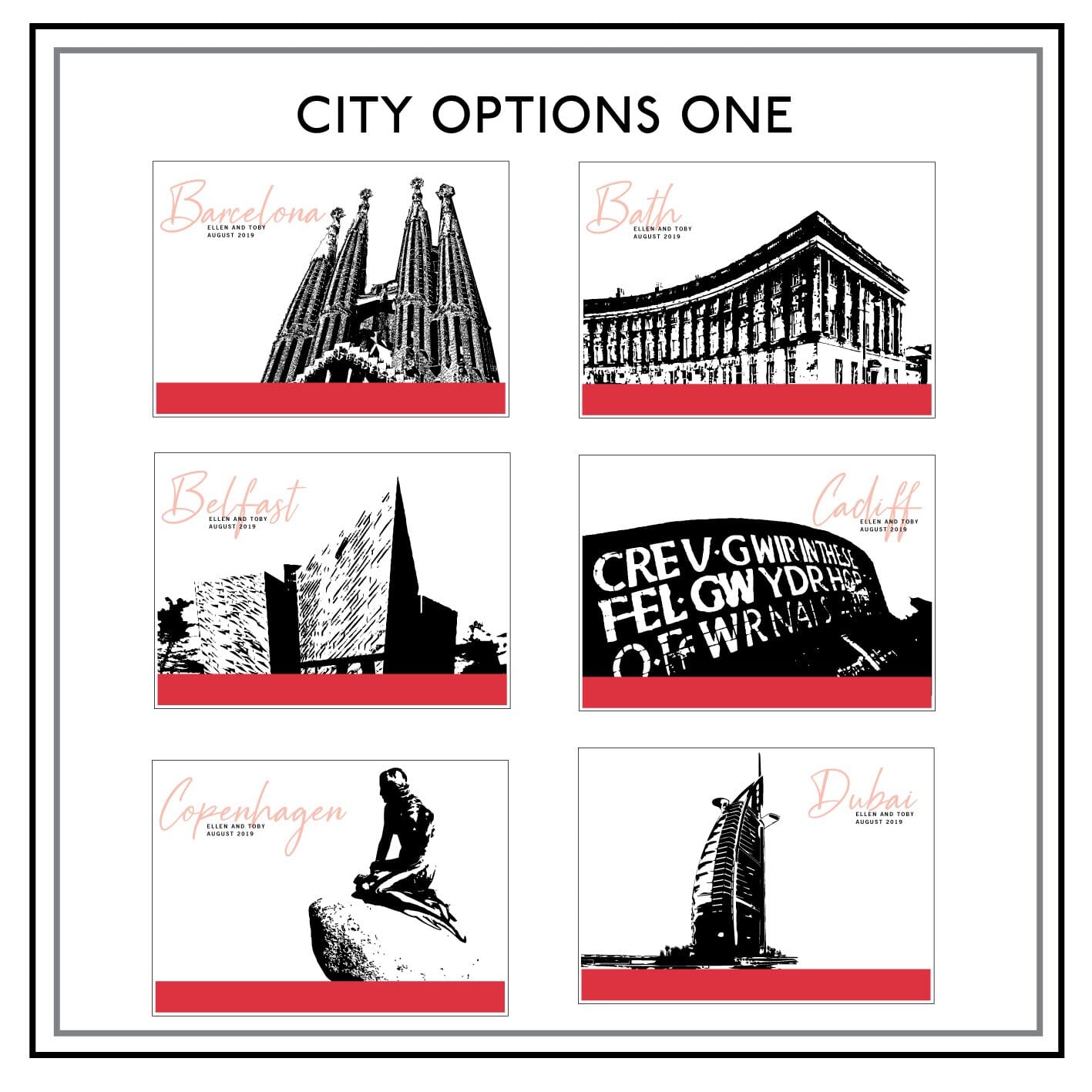 Our Favourite City Art Print  Print - Betsy Benn