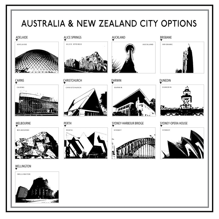 Our Three Favourite Cities  Print - Betsy Benn