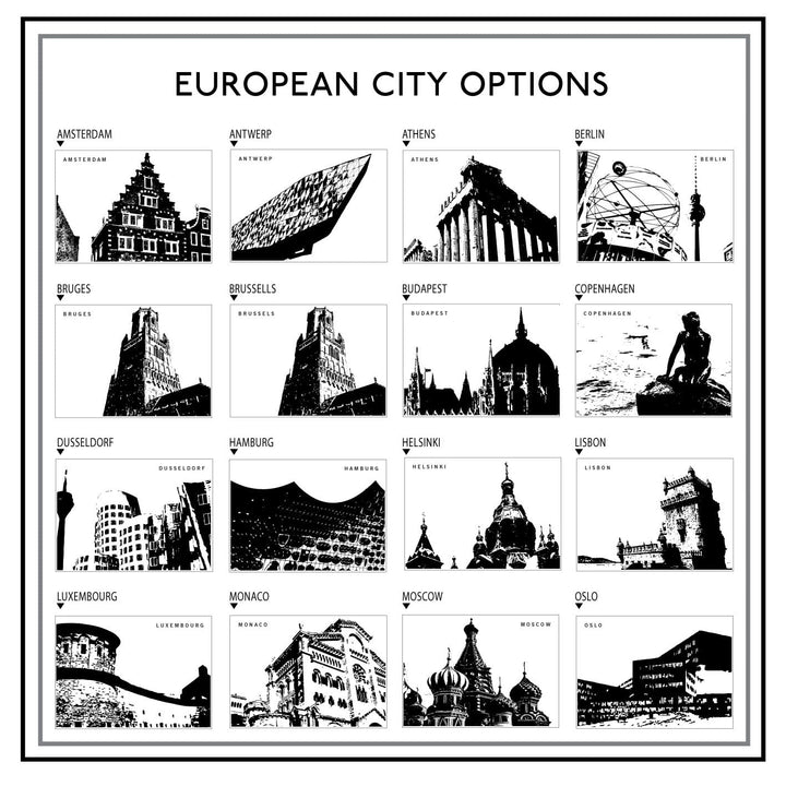 Our Three Favourite Cities  Print - Betsy Benn