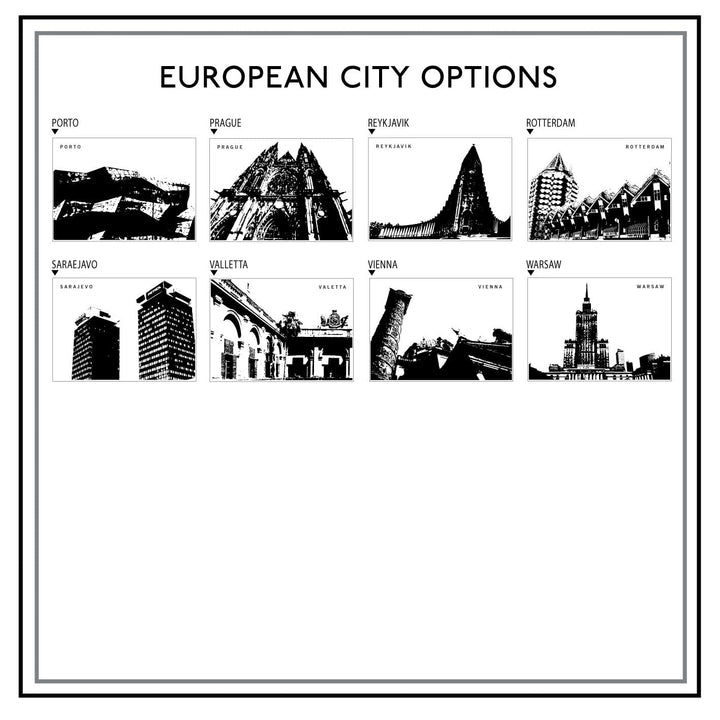Our Three Favourite Cities  Print - Betsy Benn
