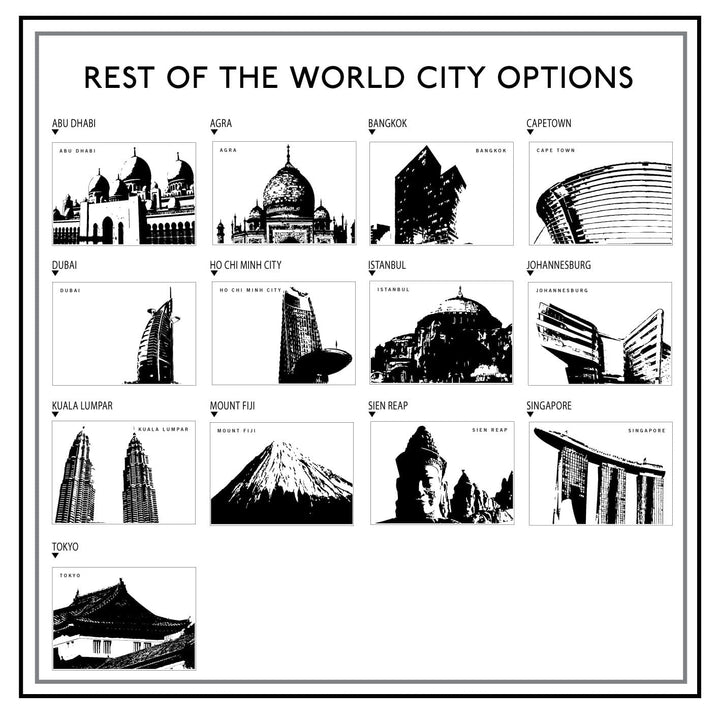 Our Three Favourite Cities  Print - Betsy Benn