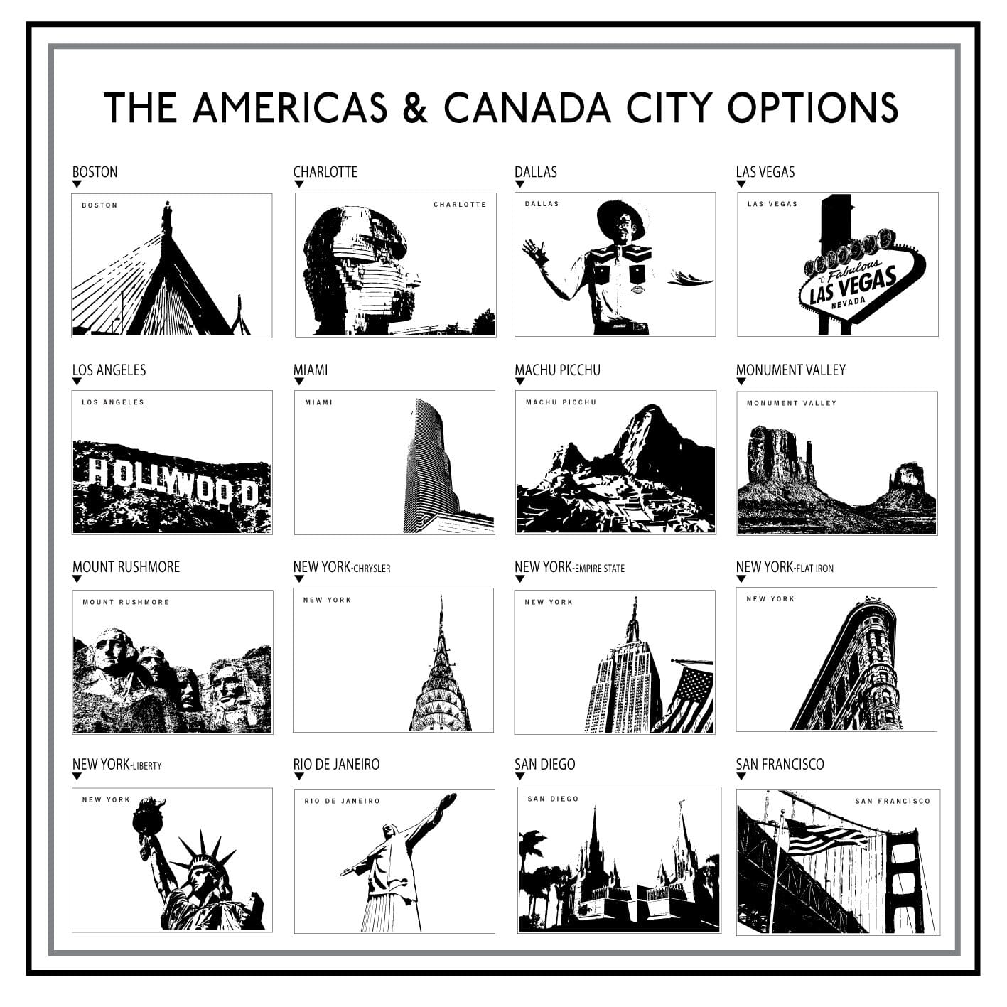 Our Three Favourite Cities  Print - Betsy Benn