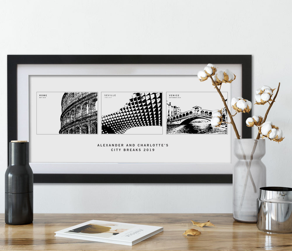 Our Three Favourite Cities  Print - Betsy Benn