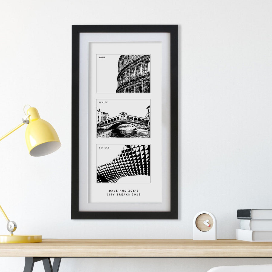 Our Three Favourite Cities  Print - Betsy Benn