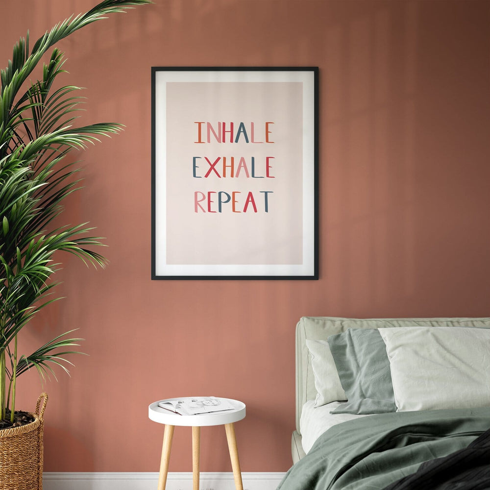 Inhale Exhale Repeat Giclee Print-Betsy Benn