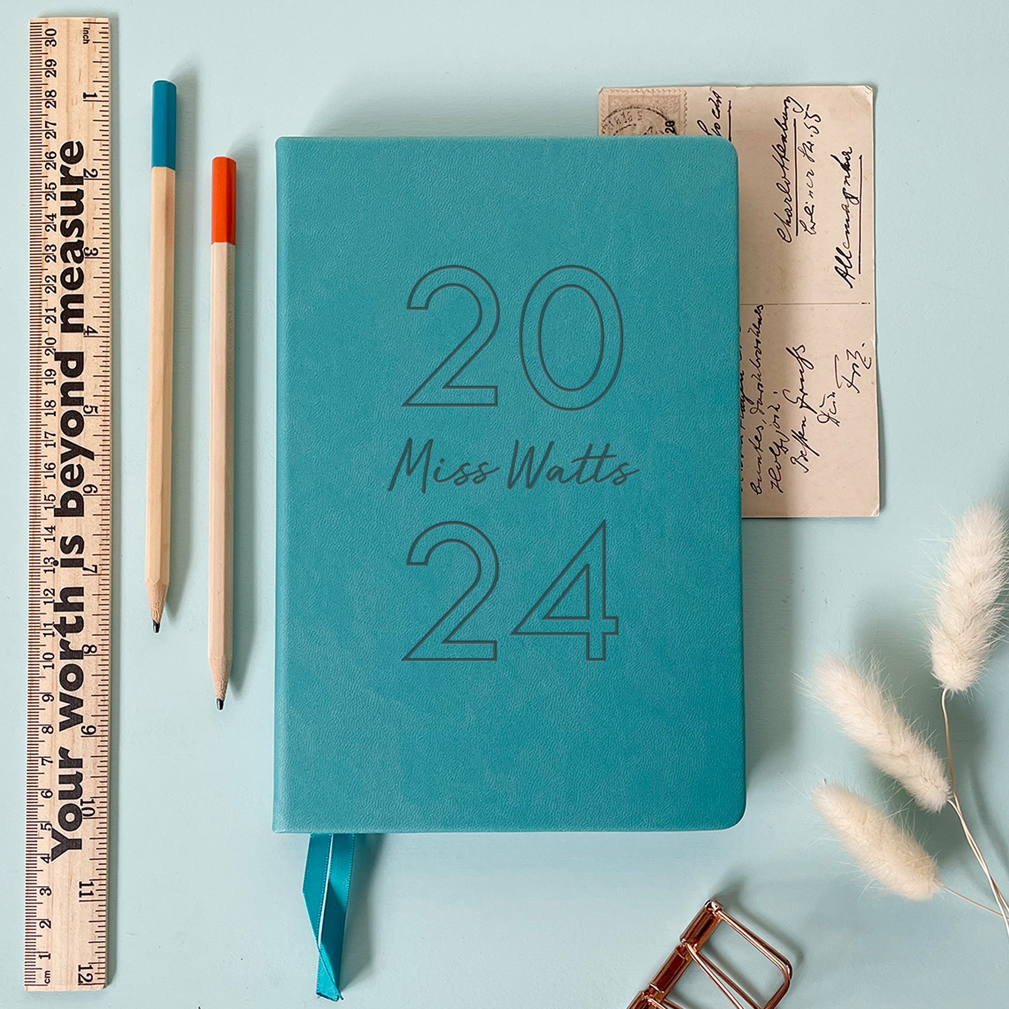 Personalized 2024 Journal New Year Resolutions Journal 2024 