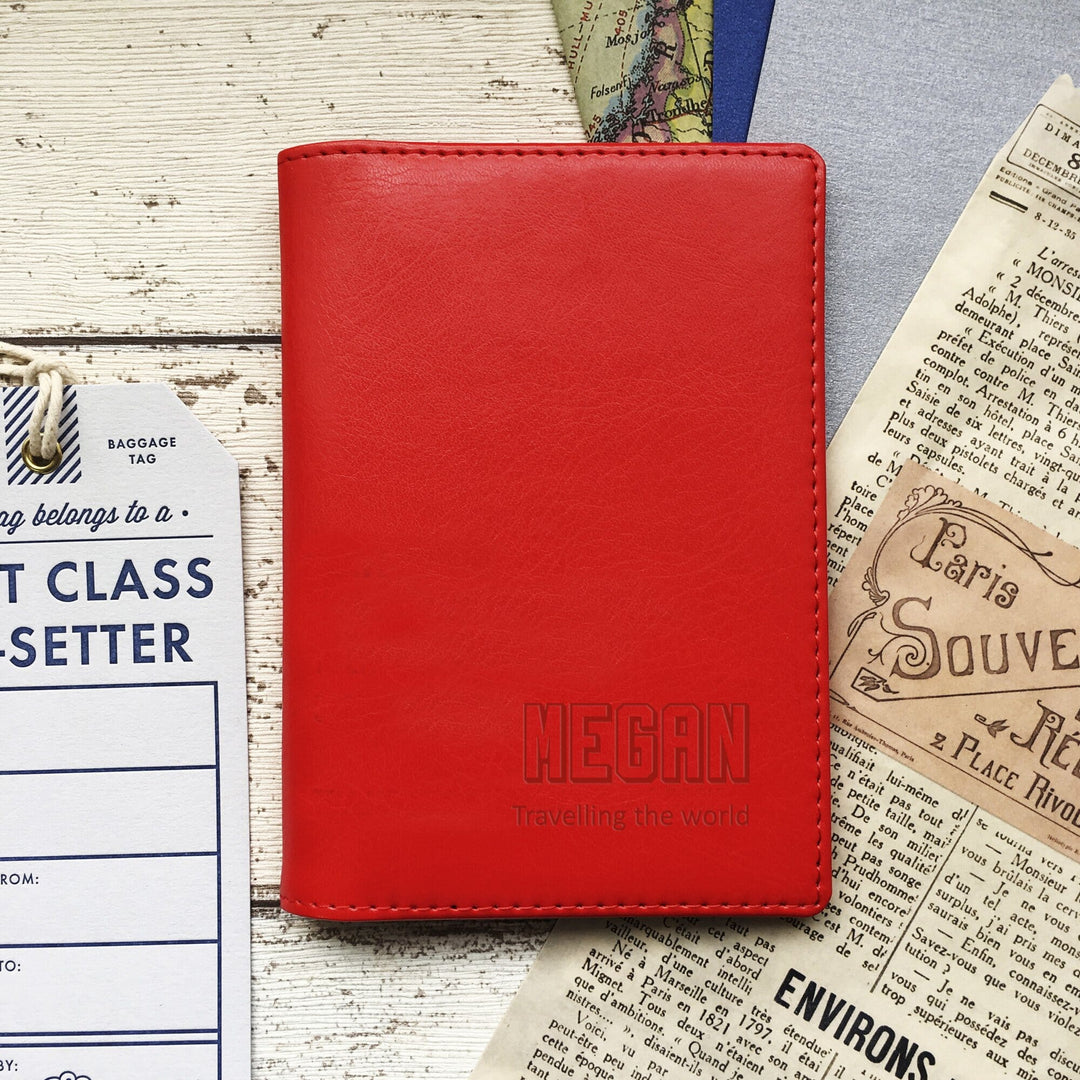 Personalised Adventure Passport Cover-Gift-Betsy Benn