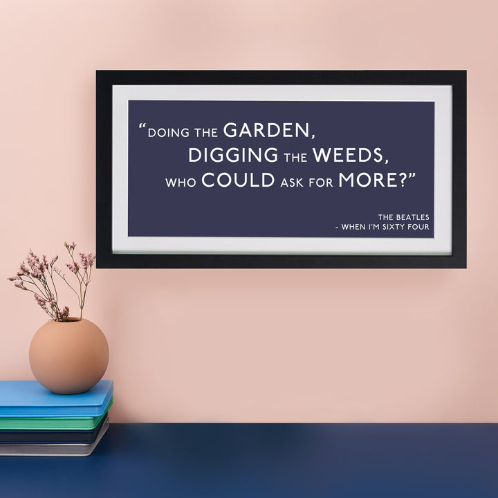 Favourite Quote Personalised Print