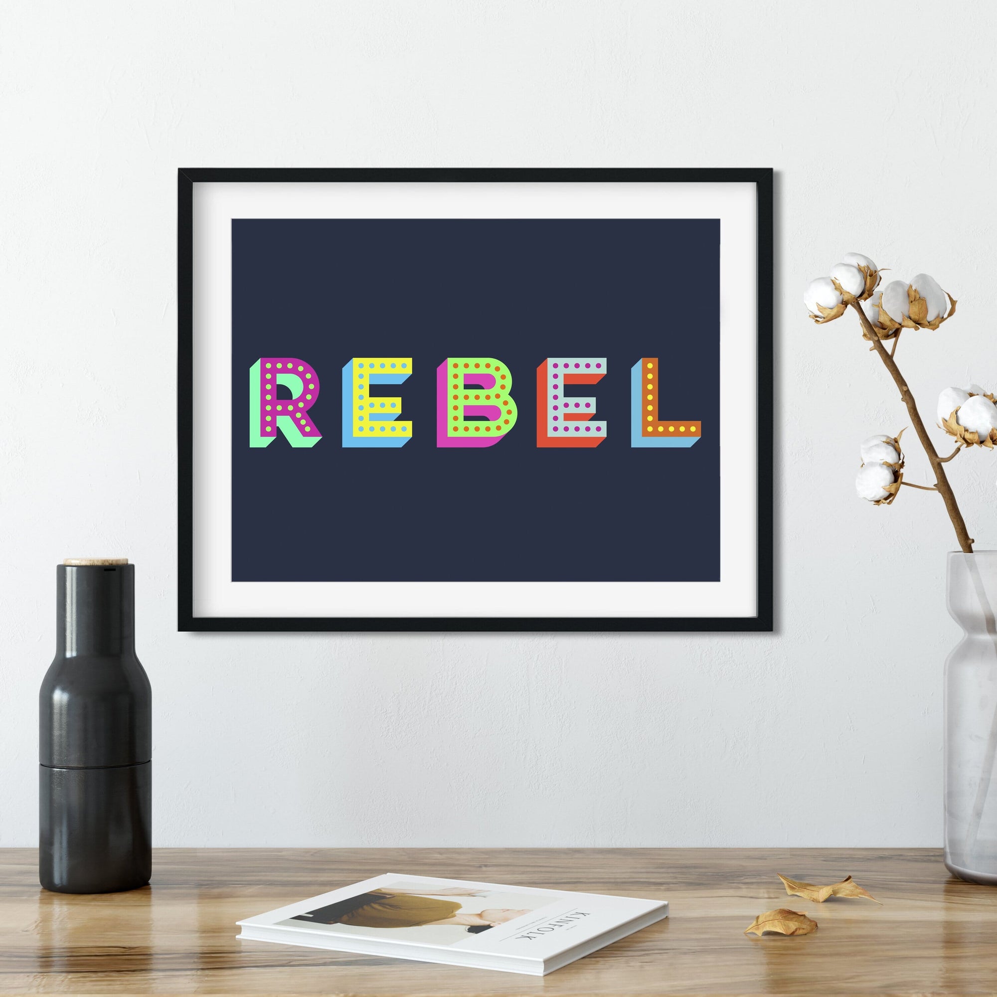 Colourful Rebel Giclee Print-Print-Betsy Benn