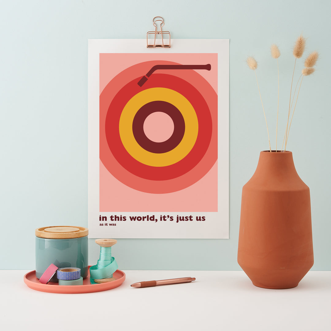 Personalised Vinyl/Record Song Print