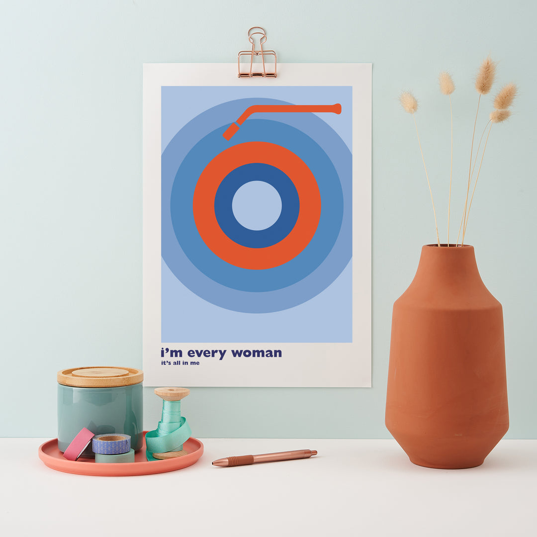 Personalised Vinyl/Record Song Print