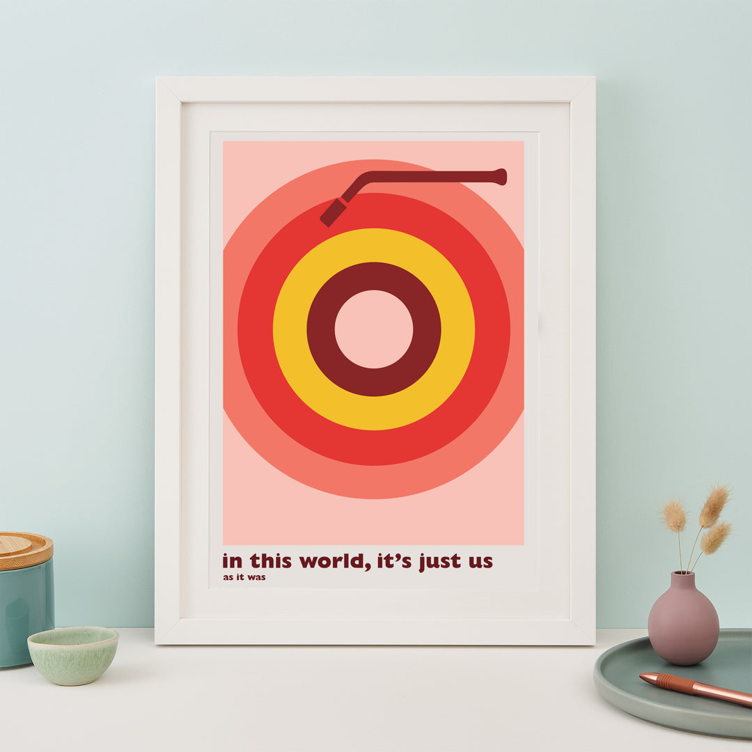 Personalised Vinyl/Record Song Print