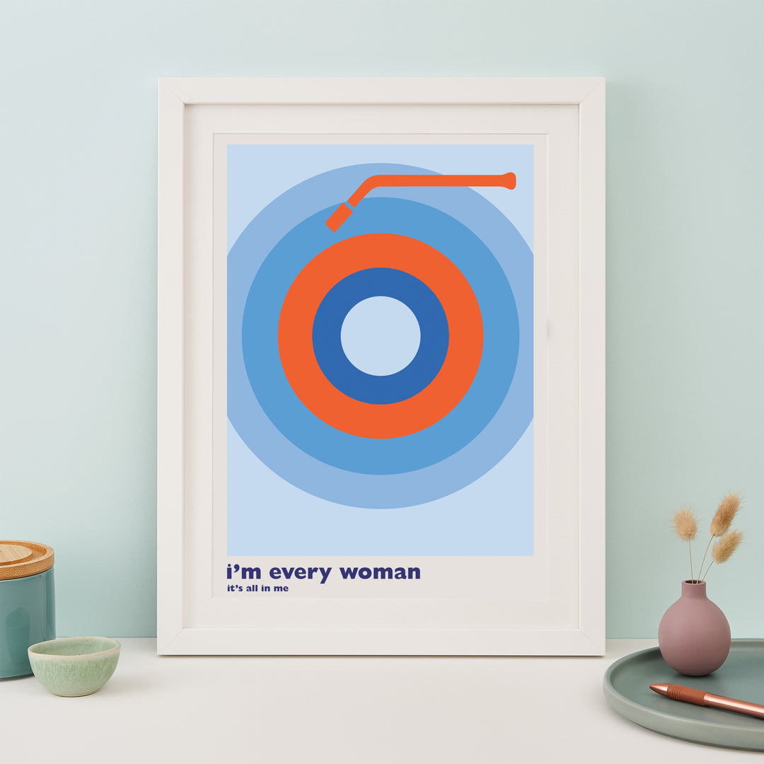 Personalised Vinyl/Record Song Print