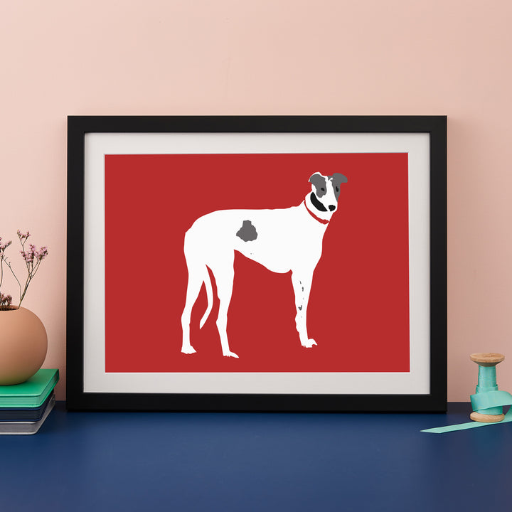 Pet Silhouette Modern Art Print