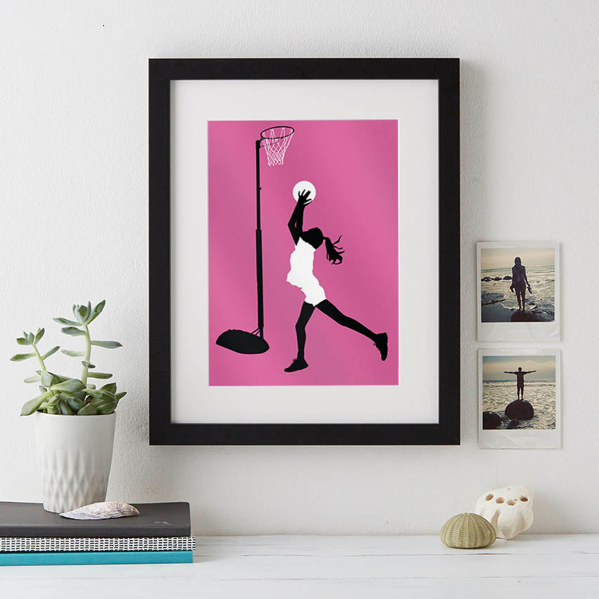 Personalised Child Silhouette Modern Art