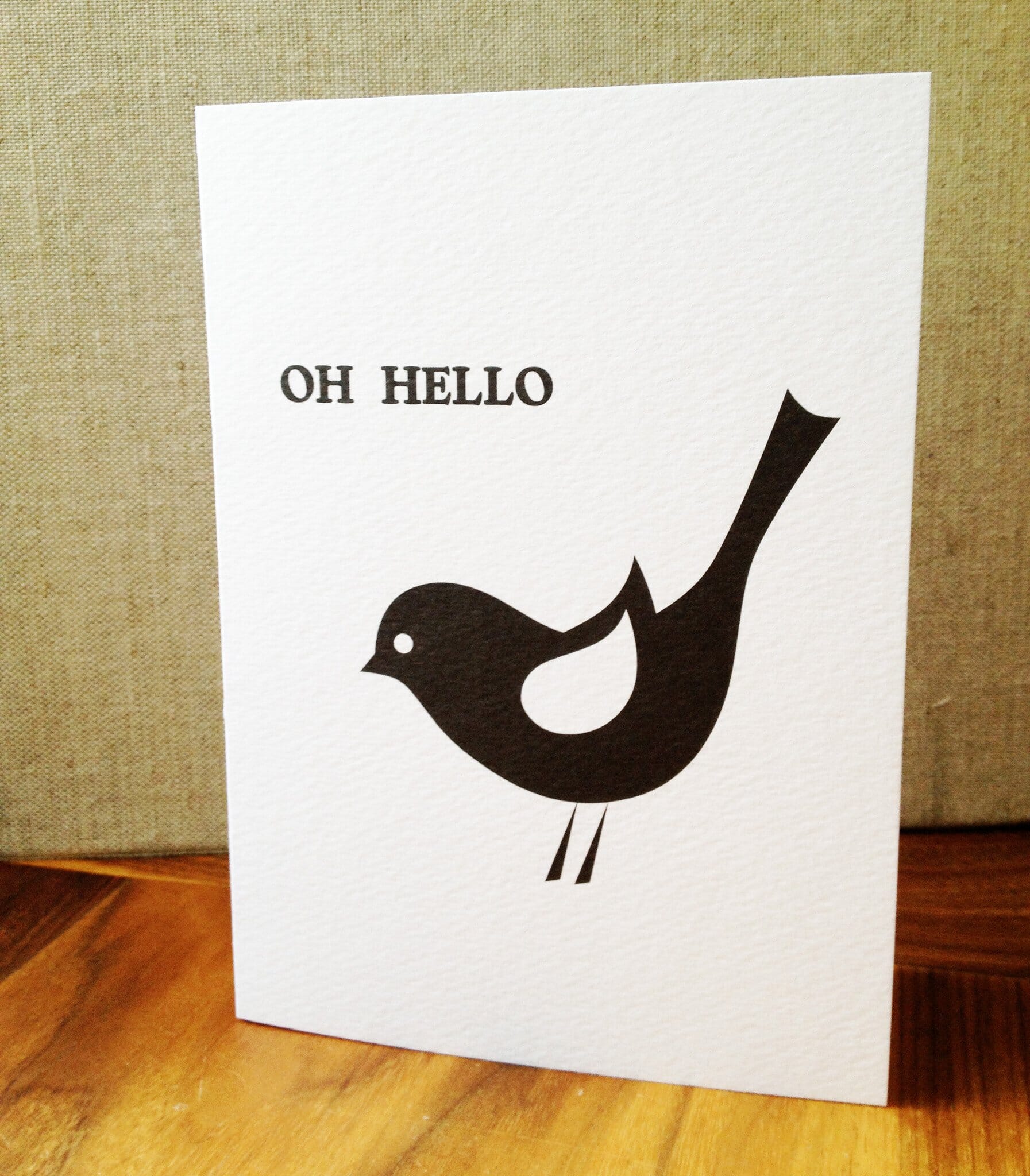 Oh Hello Greetings Card  Card - Betsy Benn