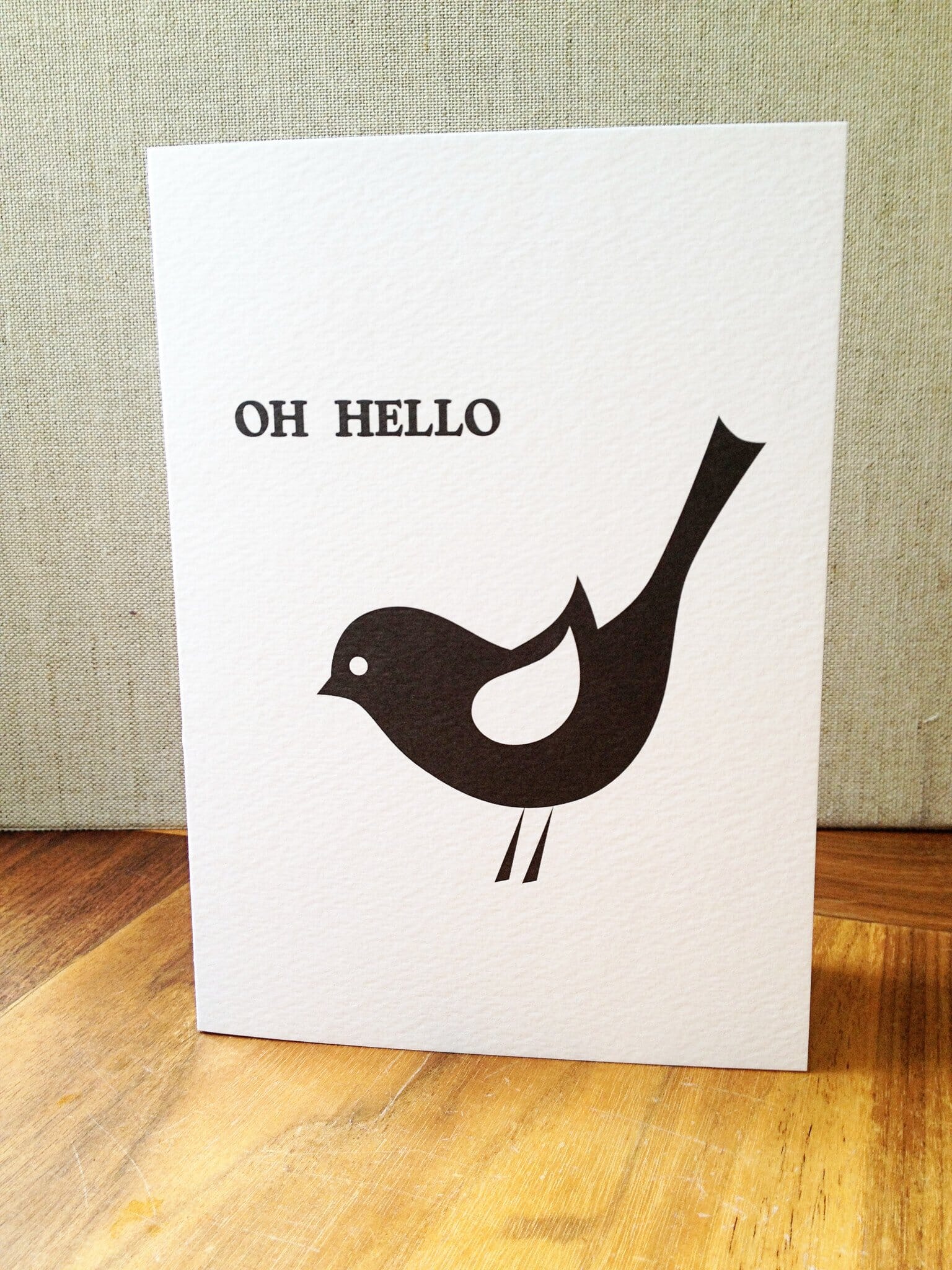 Oh Hello Greetings Card  Card - Betsy Benn