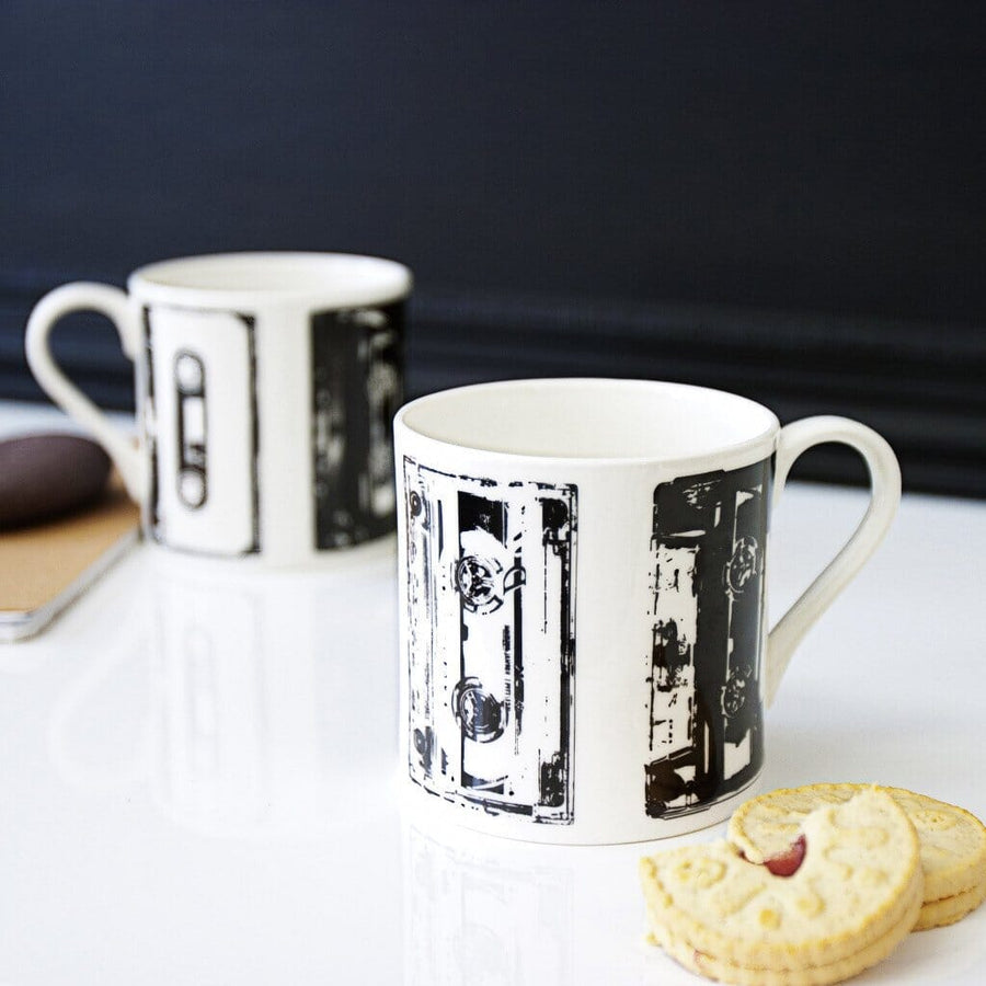 Musicality Cassette Design Mug  Home - Betsy Benn
