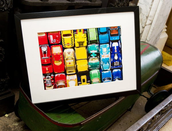 Cars Fine Art Print by Betsy Benn Personalised Gifts