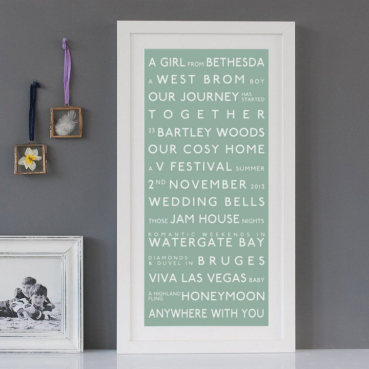 Couples Destination Bus Blind  Print - Betsy Benn