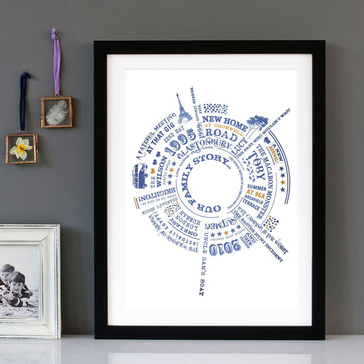 Our Family Story  Print - Betsy Benn