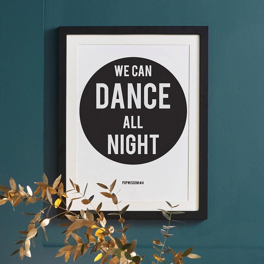 Favourite Song Lyrics  Print - Betsy Benn