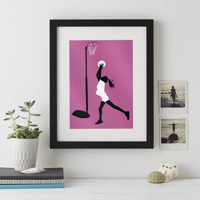Sporty Silhouette Print  Print - Betsy Benn