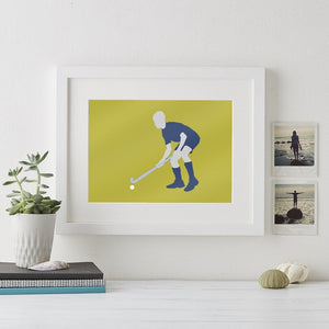 Sporty Silhouette Print  Print - Betsy Benn
