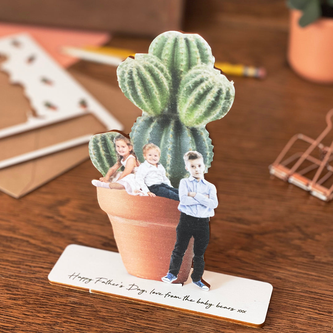 Personalised Photo Father's Day Card Gift